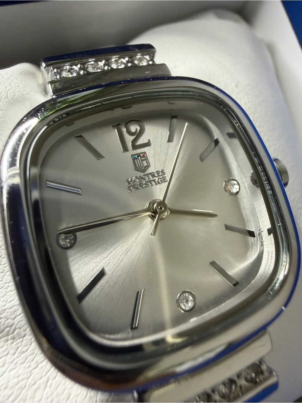 Montres Prestige Women’s Silver Watch